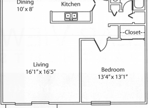 A1: Beds - 1: Baths - 1: SqFt Range - 725 to 725