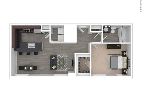 Suite Series 5: Beds - 1: Baths - 1: SqFt Range - 881 to 881