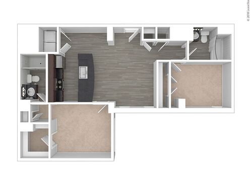 Suite Series 2: Beds - 2: Baths - 2: SqFt Range - 1160 to 1160