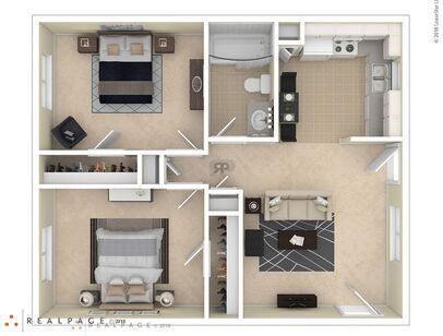 2x1: Beds - 2: Baths - 1: SqFt Range - 750 to 750