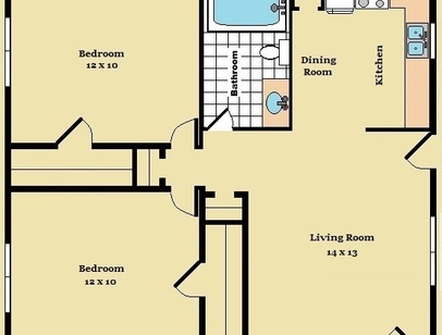 2x1: Beds - 2: Baths - 1: SqFt Range - 750 to 750