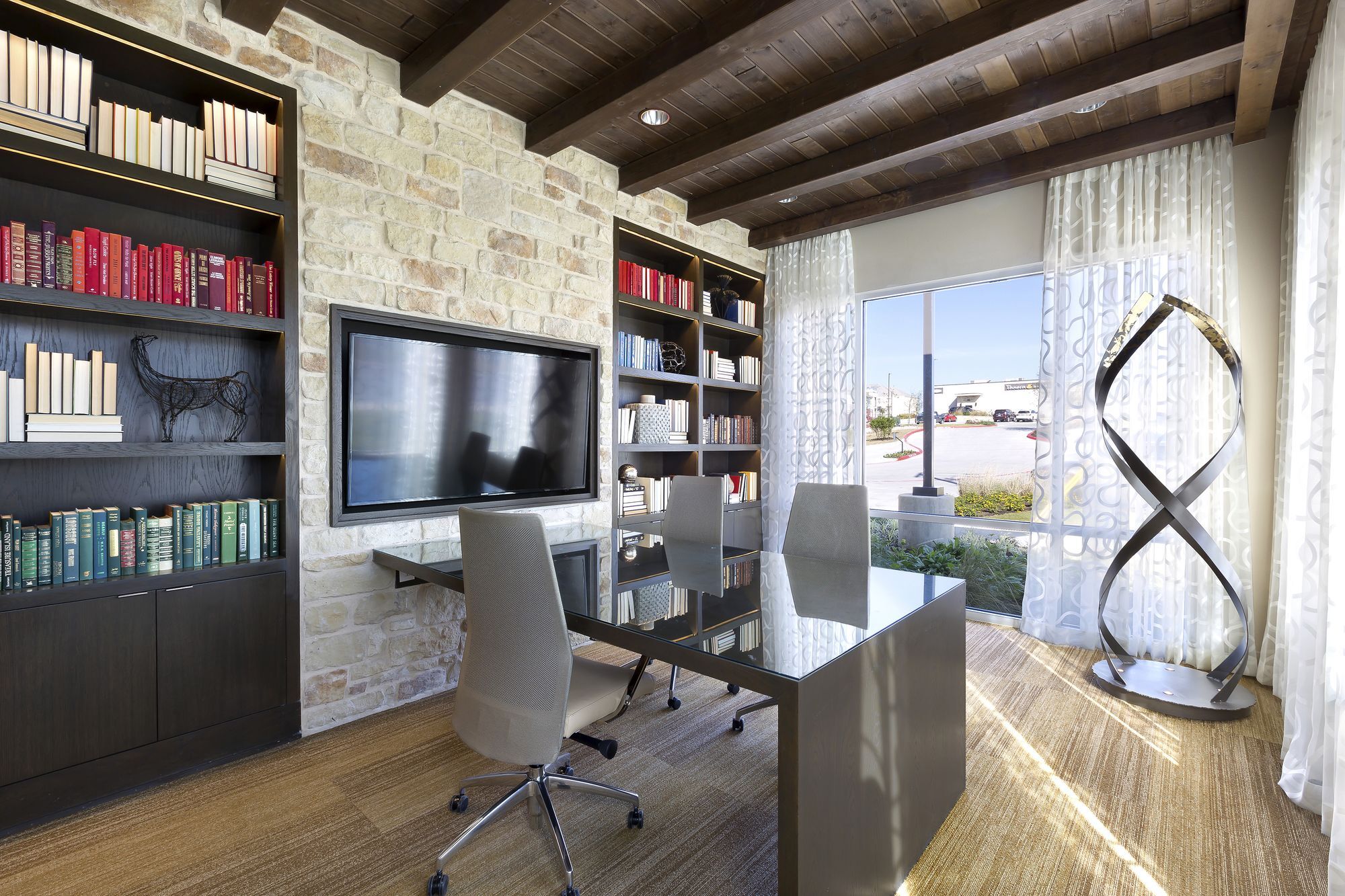 Desk with Chairs