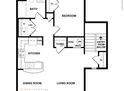1 Bedroom: Beds - 1: Baths - 1: SqFt Range - 1300 to 1300