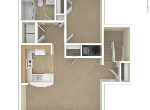 1 Bedroom: Beds - 1: Baths - 1: SqFt Range - 1300 to 1300