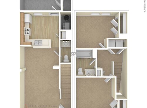 Amaryllis: Beds - 2: Baths - 1.5: SqFt Range - 984 to 984