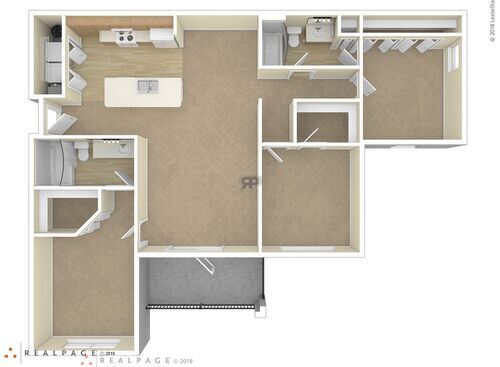 3 Bedroom: Beds - 3: Baths - 2: SqFt Range - 1396 to 1396