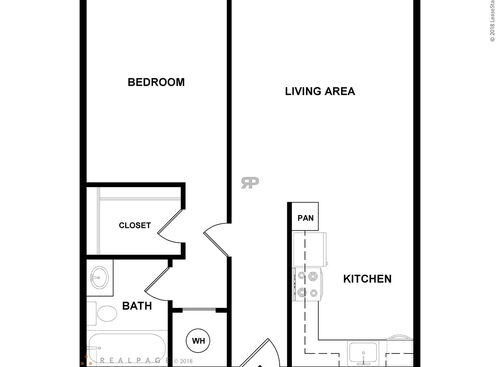 1 Bedroom: Beds - 1: Baths - 1: SqFt Range - 590 to 590