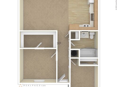 2 Bedroom: Beds - 2: Baths - 1: SqFt Range - 775 to 775