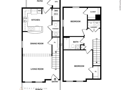 2 Bedroom: Beds - 2: Baths - 1: SqFt Range - 830 to 830