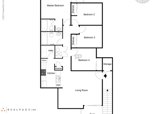 Bluewater Village - Plan F 4 Bed/2 Bath - 4 bed - 2 bath - 1121 sf