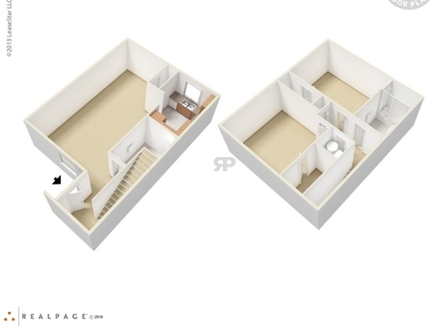 Manzano Vista Apartments - 2 Bed 1.5 Bath Townhouse - 2 bed - 1.5 bath - 975 sf