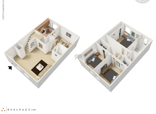 Manzano Vista Apartments - 3 Bed 1.5 Bath Townhouse - 3 bed - 1.5 bath - 1150 sf