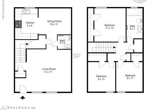 Manzano Vista Apartments - 3 Bed 1.5 Bath Townhouse - 3 bed - 1.5 bath - 1150 sf