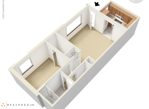 1 Bedroom 1 Bath: Beds - 1: Baths - 1: SqFt Range - 600 to 600