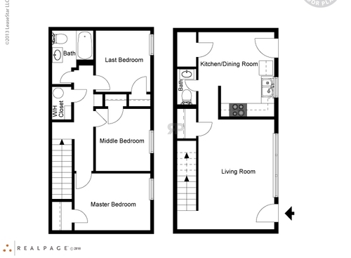 3 Bedroom 1.5 Bath: Beds - 3: Baths - 1.5: SqFt Range - 1112 to 1112
