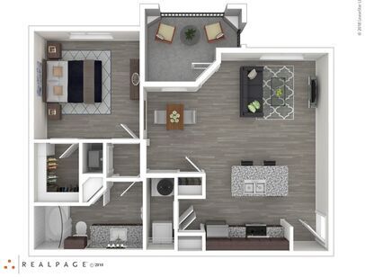 A1: Beds - 1: Baths - 1: SqFt Range - 800 to 800