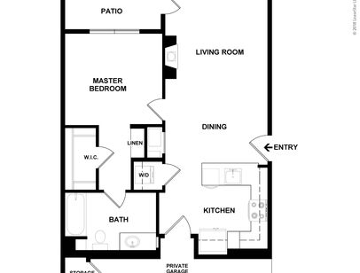 1 Bed 1 Bath: Beds - 1: Baths - 1: SqFt Range - 762 to 762