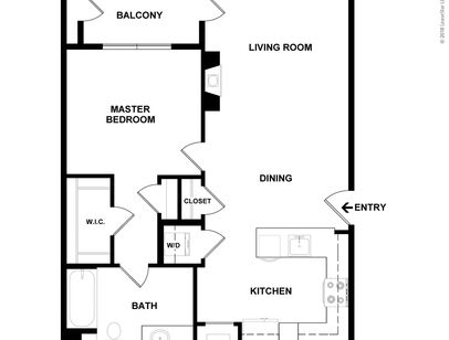 1 Bed 1 Bath: Beds - 1: Baths - 1: SqFt Range - 762 to 762
