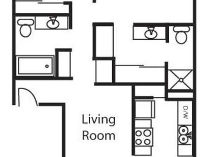 2Bd/1Ba: Beds - 2: Baths - 1: SqFt Range - 915 to 915