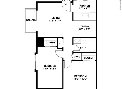 Brittany-R: Beds - 2: Baths - 1: SqFt Range - 800 to 800