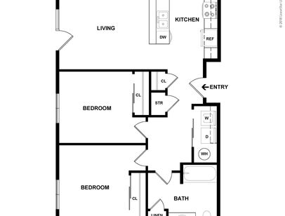 B1: Beds - 2: Baths - 1: SqFt Range - 883 to 883