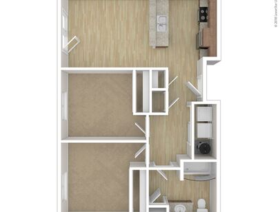B1: Beds - 2: Baths - 1: SqFt Range - 883 to 883