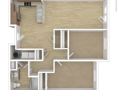 B2: Beds - 2: Baths - 1: SqFt Range - 1054 to 1054