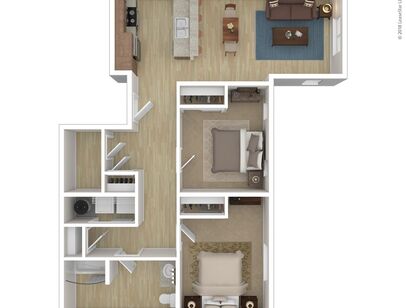 B3: Beds - 2: Baths - 1: SqFt Range - 1003 to 1003