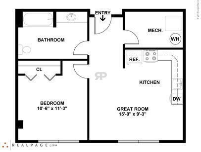 Type 1: Beds - 1: Baths - 1: SqFt Range - 546 to 546