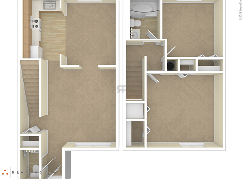 2 Bedroom: Beds - 2: Baths - 1: SqFt Range - 600 to 600