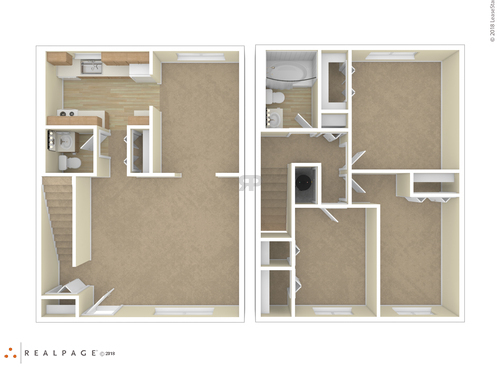 3 Bedroom: Beds - 3: Baths - 1: SqFt Range - 700 to 700
