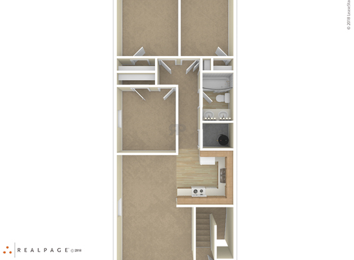 3 Bedroom: Beds - 3: Baths - 1.5: SqFt Range - 1114 to 1114