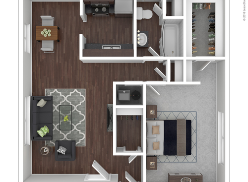 Winchester (1 Bedroom / 1 Bath: Beds - 1: Baths - 1: SqFt Range - 745 to 745