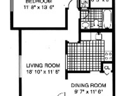 One Bedroom: Beds - 1: Baths - 1: SqFt Range - 771 to 771