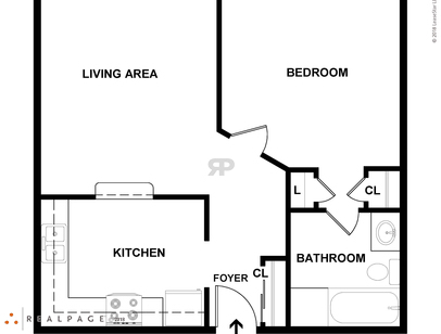 Grande: Beds - 1: Baths - 1: SqFt Range - 544 to 544