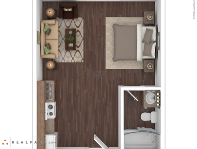 Solaro: Beds - Studio: Baths - 1: SqFt Range - 388 to 388