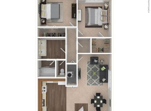 The Byland: Beds - 2: Baths - 1: SqFt Range - 979 to 979