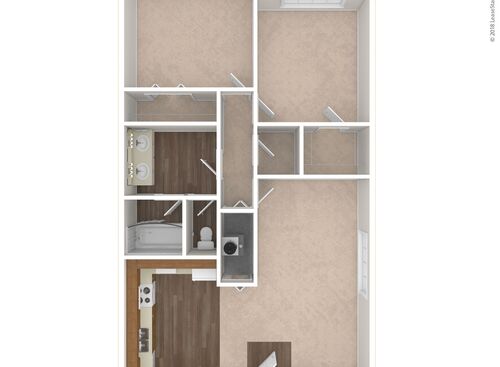 The Byland: Beds - 2: Baths - 1: SqFt Range - 979 to 979