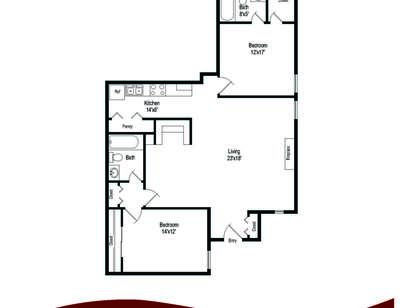 B1: Beds - 2: Baths - 1: SqFt Range - 859 to 859