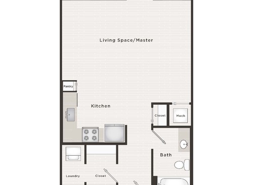 The Ensemble: Beds - 1: Baths - 1: SqFt Range - 610 to 610