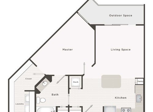 The Aria: Beds - 1: Baths - 1: SqFt Range - 750 to 750