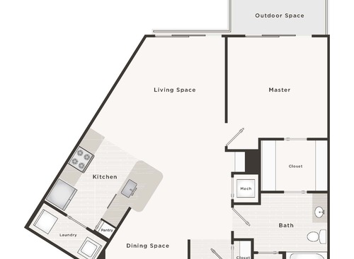 The Prelude: Beds - 1: Baths - 1: SqFt Range - 880 to 880