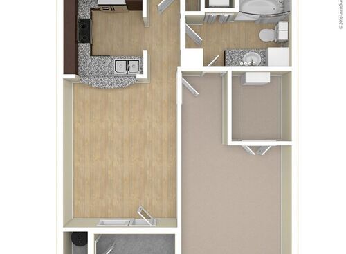 Antiqua: Beds - 1: Baths - 1: SqFt Range - 733 to 733
