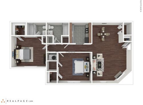 2x2: Beds - 2: Baths - 2: SqFt Range - 1080 to 1080