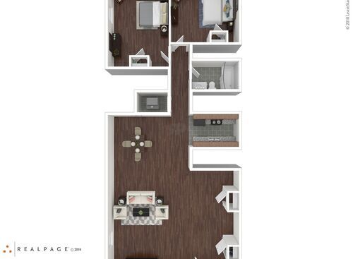 Auburn Place - 2 Bedroom-Upstairs - 2 bed - 1 bath - 830 sf