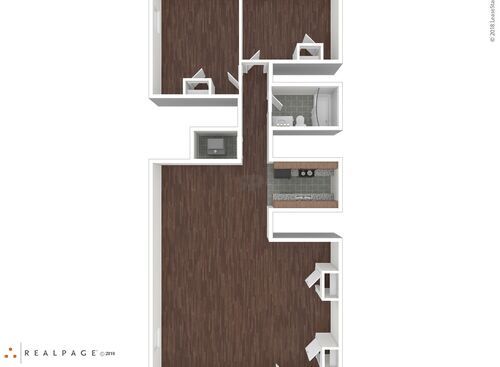 Auburn Place - 2 Bedroom-Upstairs - 2 bed - 1 bath - 830 sf