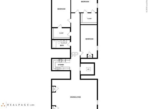Auburn Place - 3 Bedroom-Upstairs - 3 bed - 1 bath - 931 sf