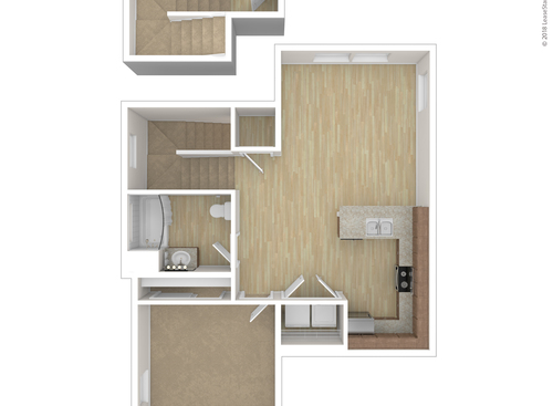 Oak Park 3 - One Bedroom One Bath - 1 bed - 1 bath - 803 sf