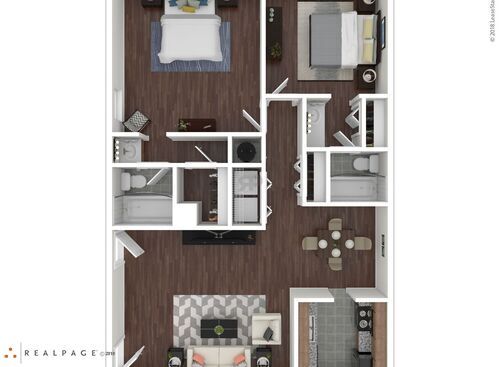2A: Beds - 2: Baths - 2: SqFt Range - 1250 to 1250