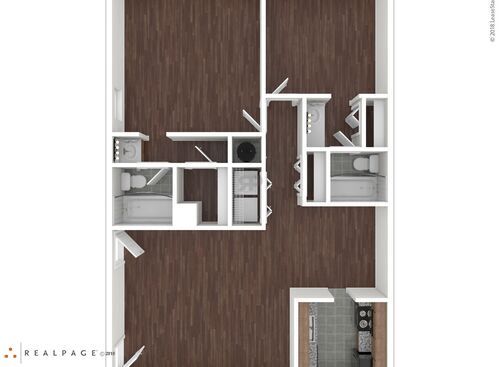 2A: Beds - 2: Baths - 2: SqFt Range - 1250 to 1250